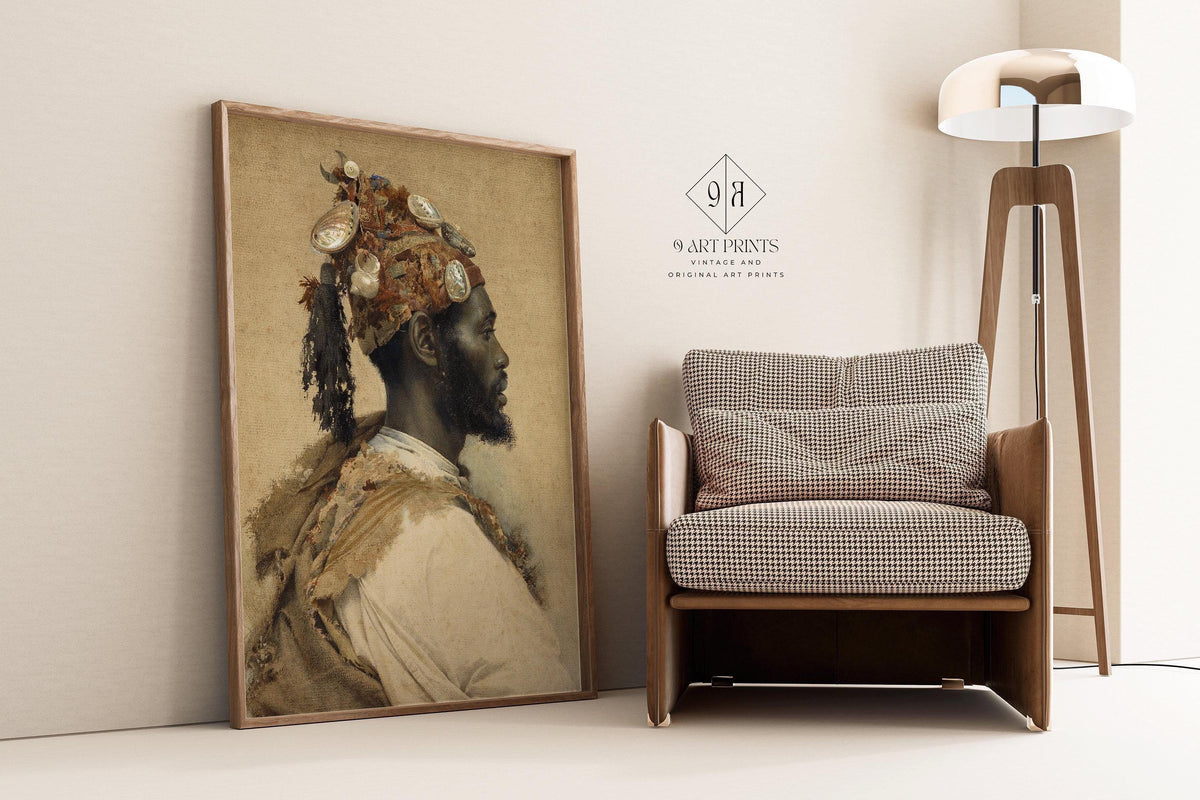 Josep Tapir√≥ Bar√≥ - Moorish Man 2 | Famous Orientalist Art (available handframed or unframed)