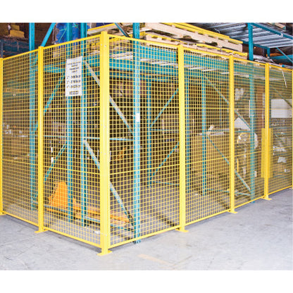 Wire Mesh Partition Components - Universal Posts, 10-1/4' H