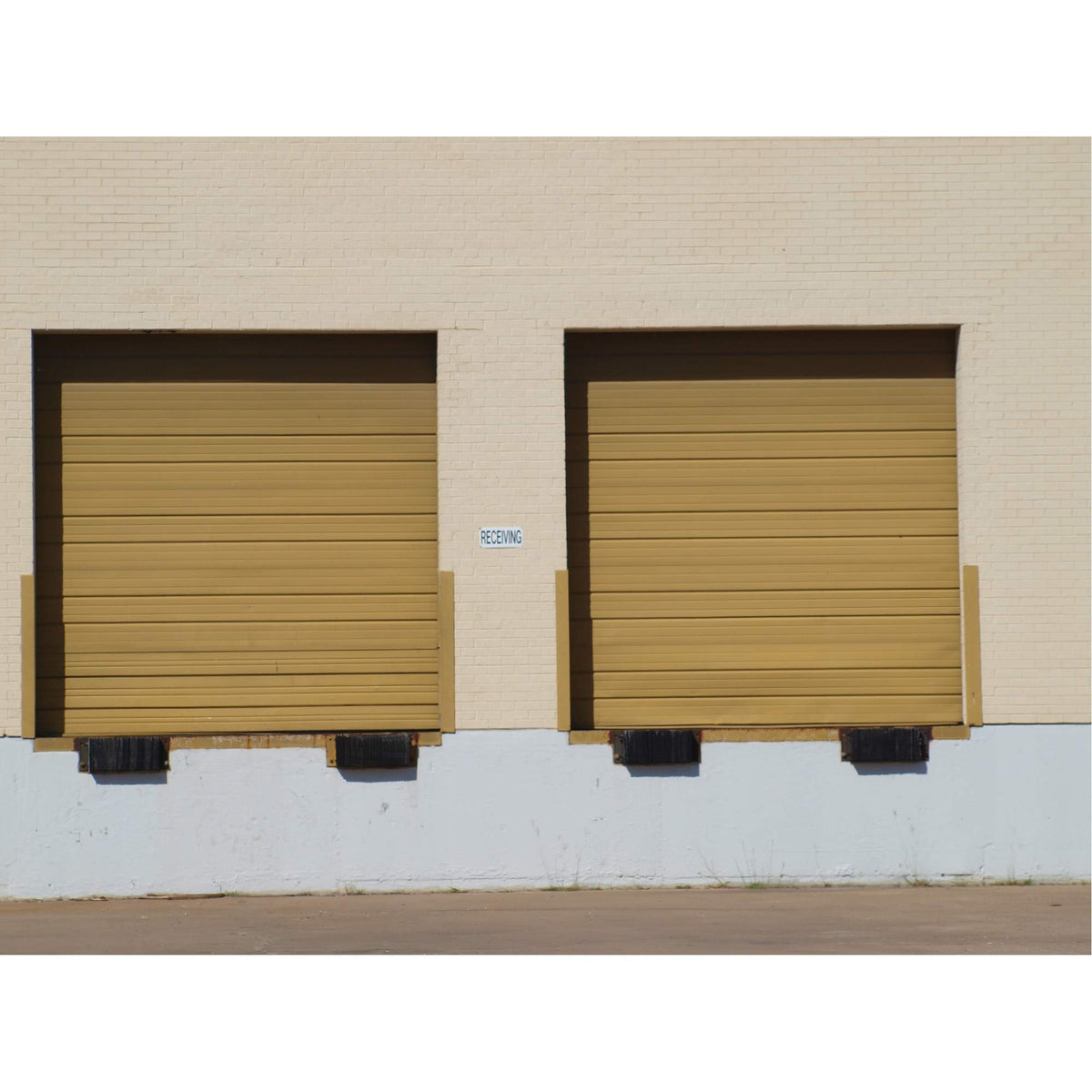 Laminated Dock Bumpers, Vertical, Rubber, 11" W x 4" D x 24" H