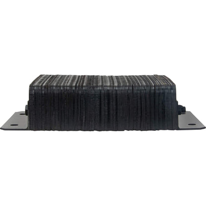 Laminated Dock Bumpers, Horizontal, Rubber, 18" W x 4" D x 12" H