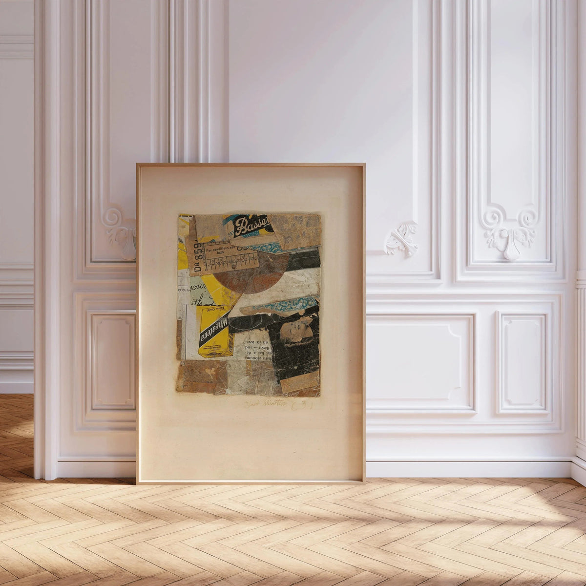 Kurt Schwitters C 31 Giclee Print: Dadaist Collage Art