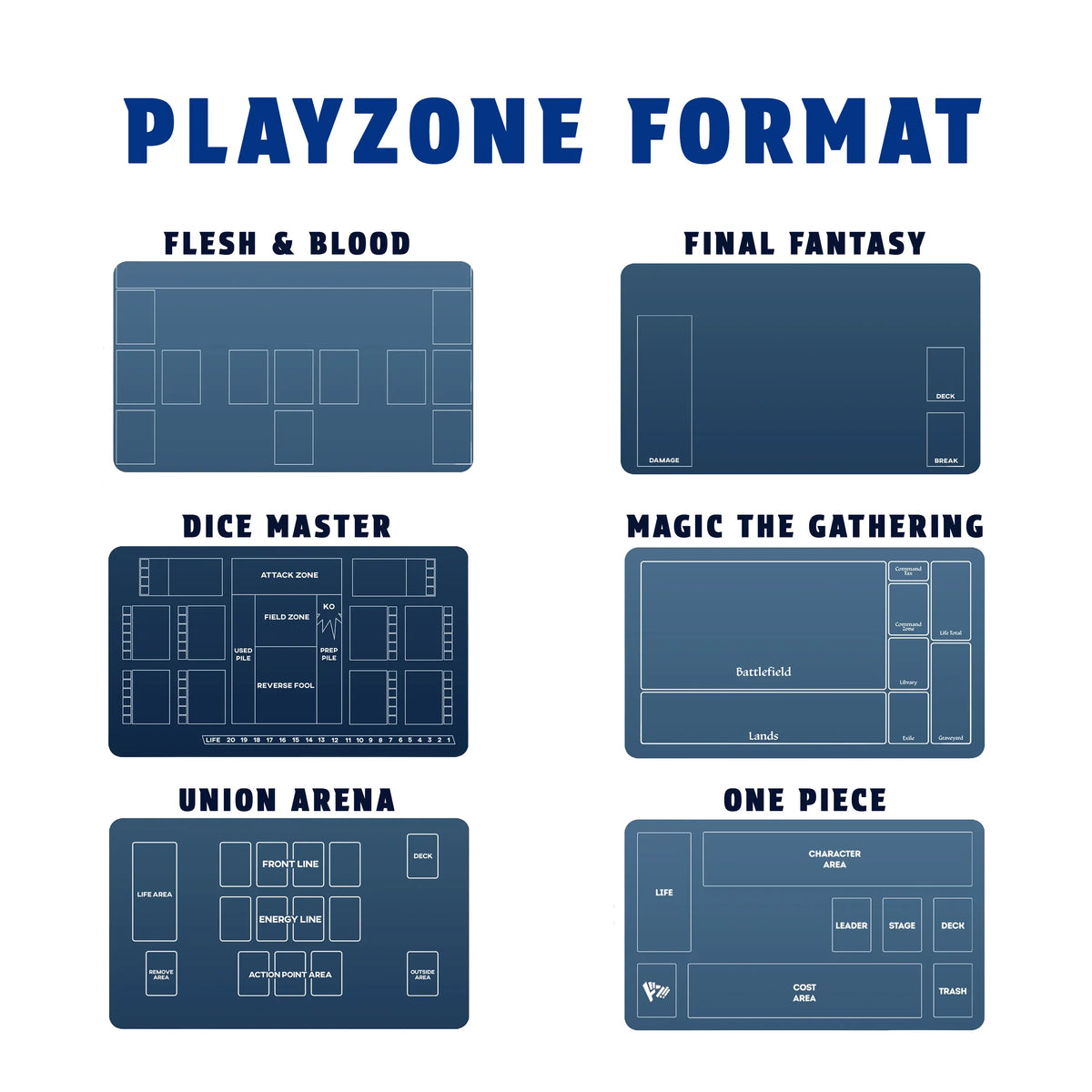 Custom TCG Playmat – 24 x 14 in – Soft Cloth & Rubber Back