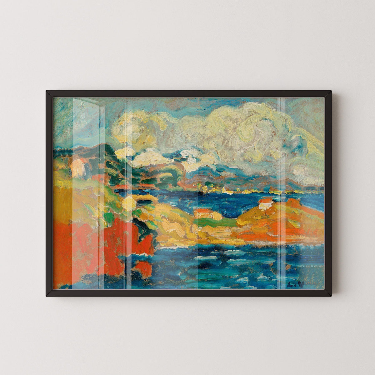 Louis Valtat - La Baie d'Anthéor - Impression Giclée : Art Paysager Fauviste