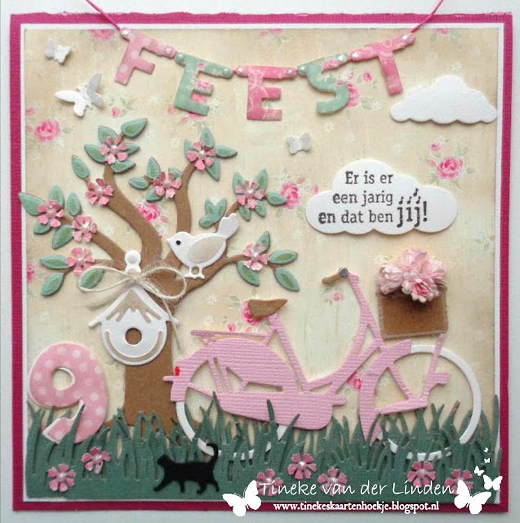 Marianne Design: Dies Creatables - Herbe, oiseau et maison