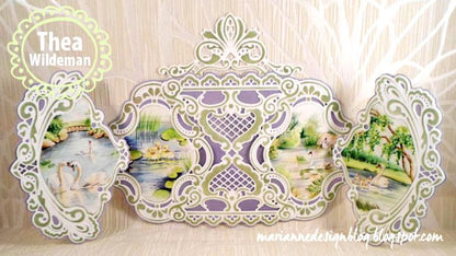 Marianne Design: Matrice de découpe Creatables - Ornements de Petra