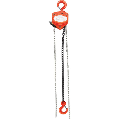 Chain Hoist, 20' Lift, 6000 lbs. (3 tons) Capacity, Alloy Steel Chain