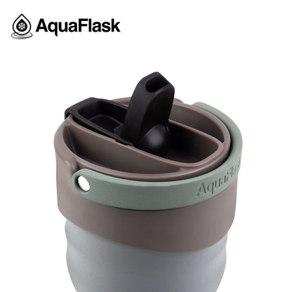 Gobelet Aqua Flask – Tasse de Voyage Isotherme en Acier Inoxydable 887ml (30 oz)