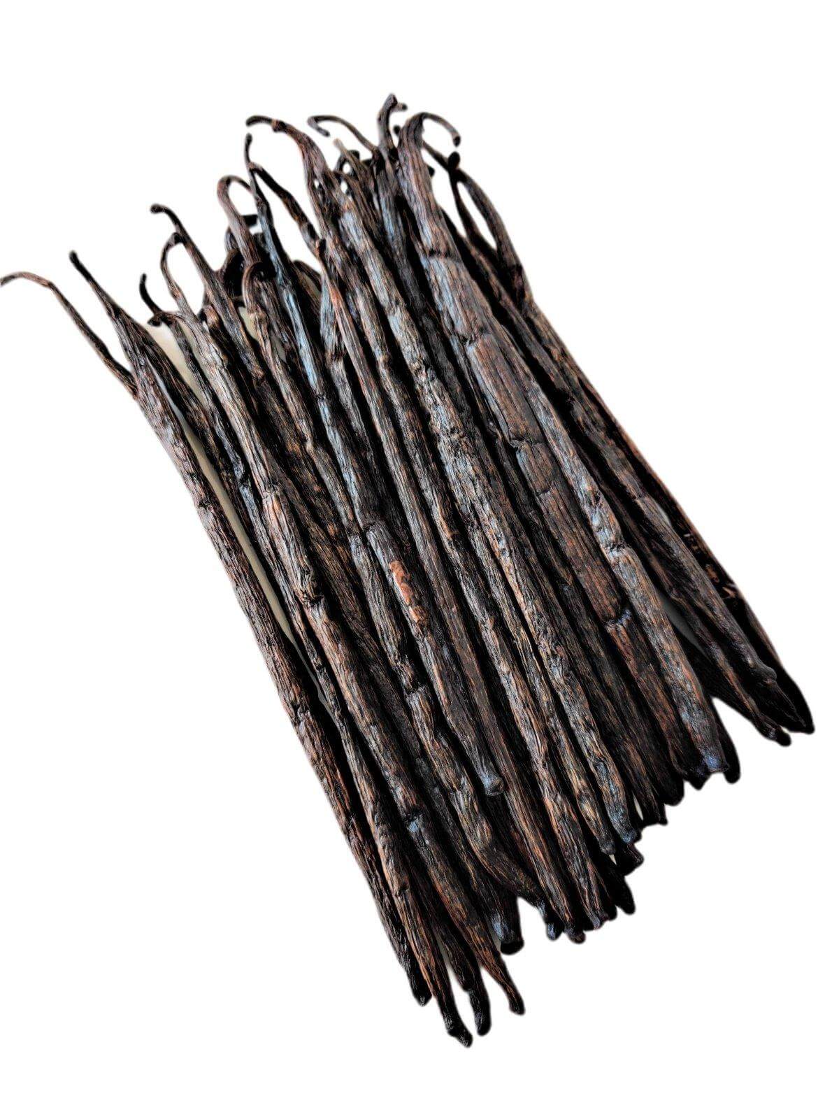 Madagascar Bourbon Extract Vanilla Beans Grade-B <br>For Extract Making<BR>By Count