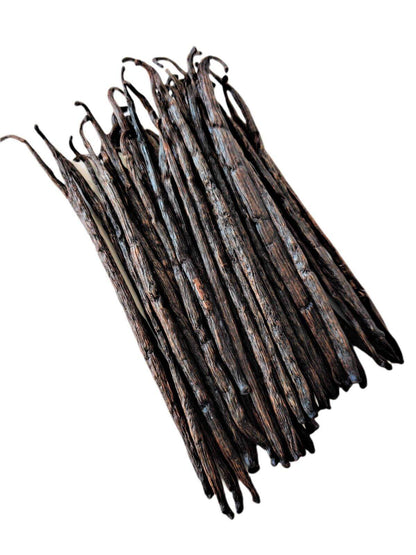 Madagascar Bourbon Extract Vanilla Beans Grade-B <br>For Extract Making<BR>By Count