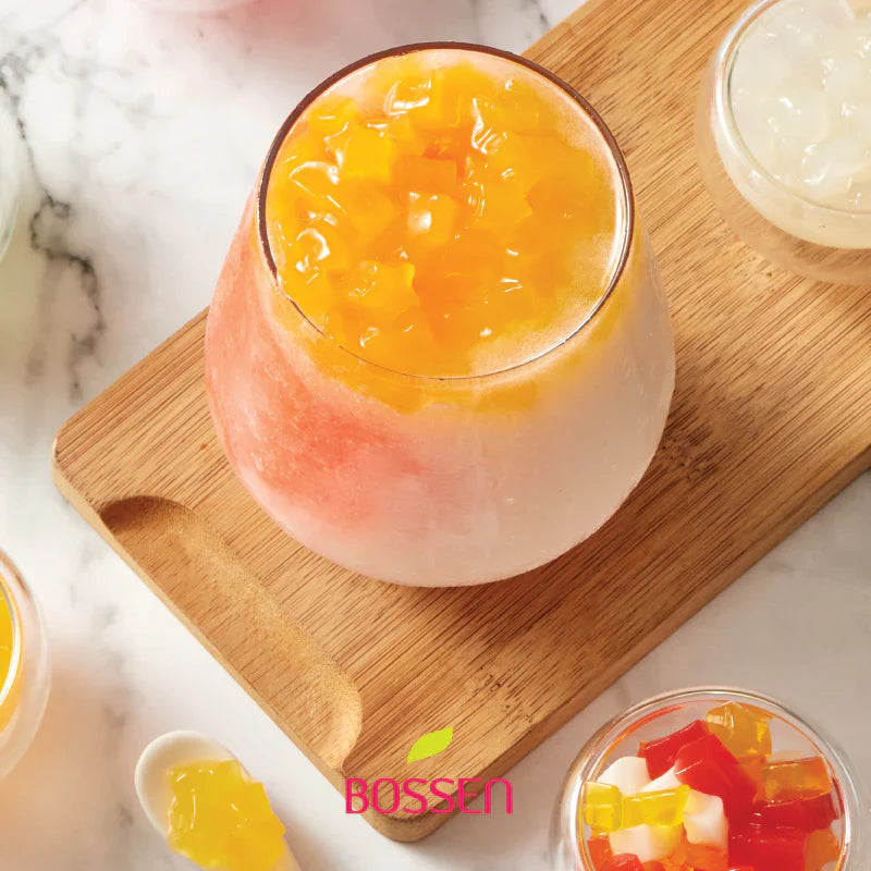 Mango Star Jelly | Coconut Jelly | Multi-Use | Bubble Tea Topping | Ice Cream Topping | Foodservice Canada | Ships Free Within Canada on Orders Above CAD $199