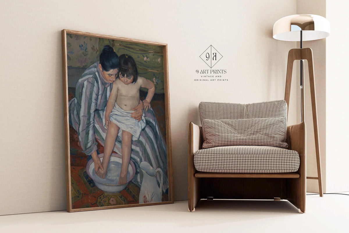 Mary Cassatt - The Child's Bath | Famous Art (available handframed or unframed)