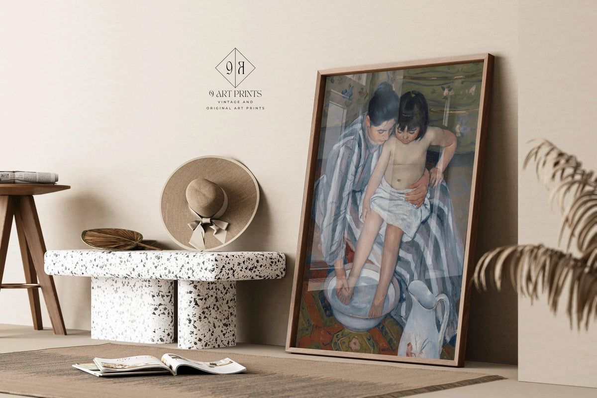 Mary Cassatt - The Child's Bath | Famous Art (available handframed or unframed)