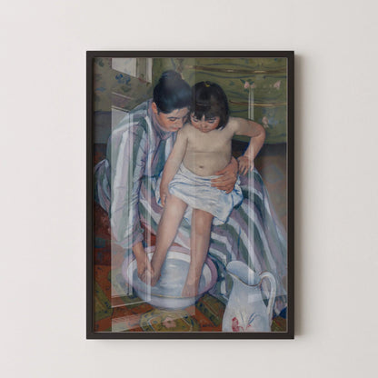 Mary Cassatt - The Child's Bath | Famous Art (available handframed or unframed)