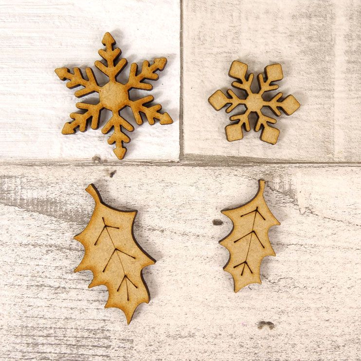 Forever Florals - Formes de MDF Deck The Halls