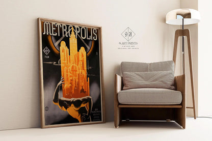 Metropolis (1927) | Vintage Movie Poster (available handframed or unframed)