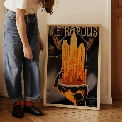 Metropolis (1927) | Vintage Movie Poster (available handframed or unframed)