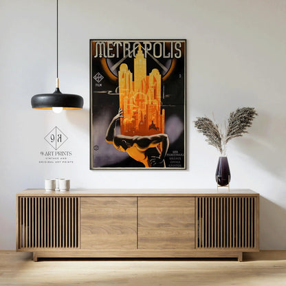 Metropolis (1927) | Vintage Movie Poster (available handframed or unframed)