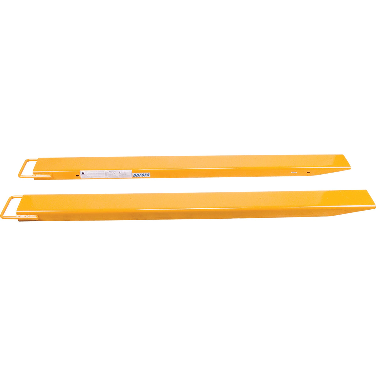 Fork Extensions, 72" L x 6" W, For Fork Width of 5"