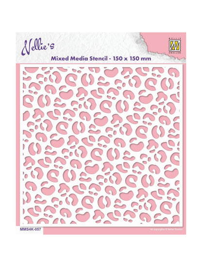 Nellie's Choice - Pochoir Léopard