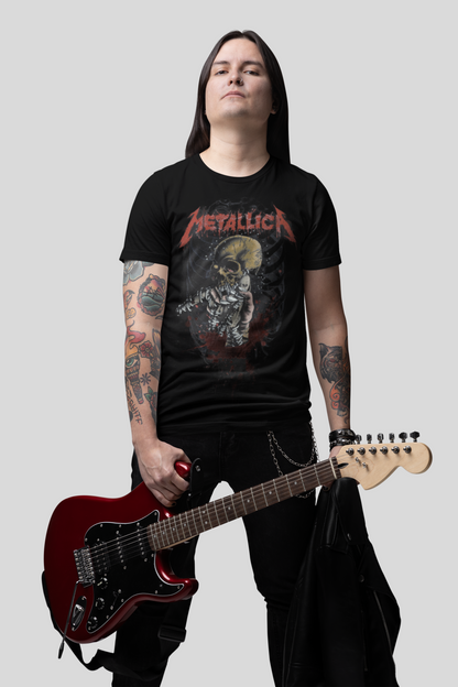 Metallica - T-shirt noir Alien Birth