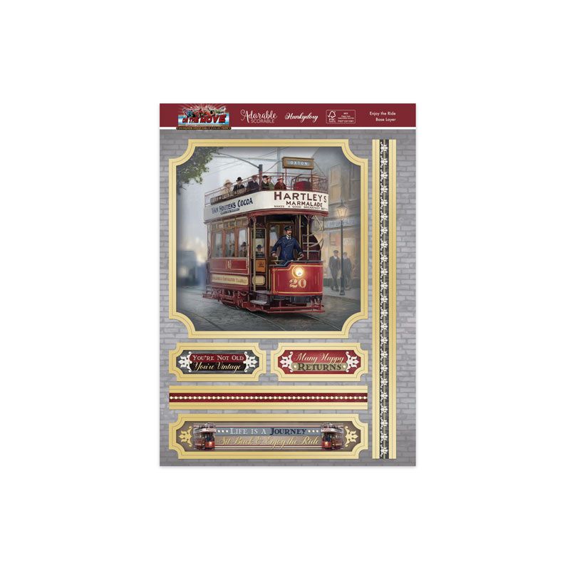 Kit déco-large En vadrouille - Profitez du voyage