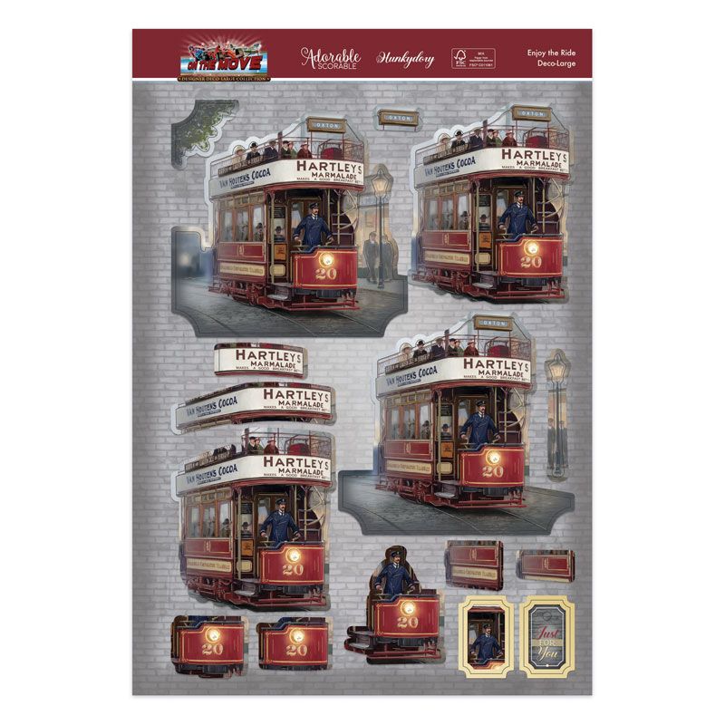 Kit déco-large En vadrouille - Profitez du voyage