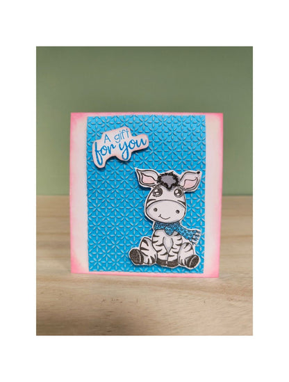 Nellie's Choice - Tampon Transparent Cutie Zebra