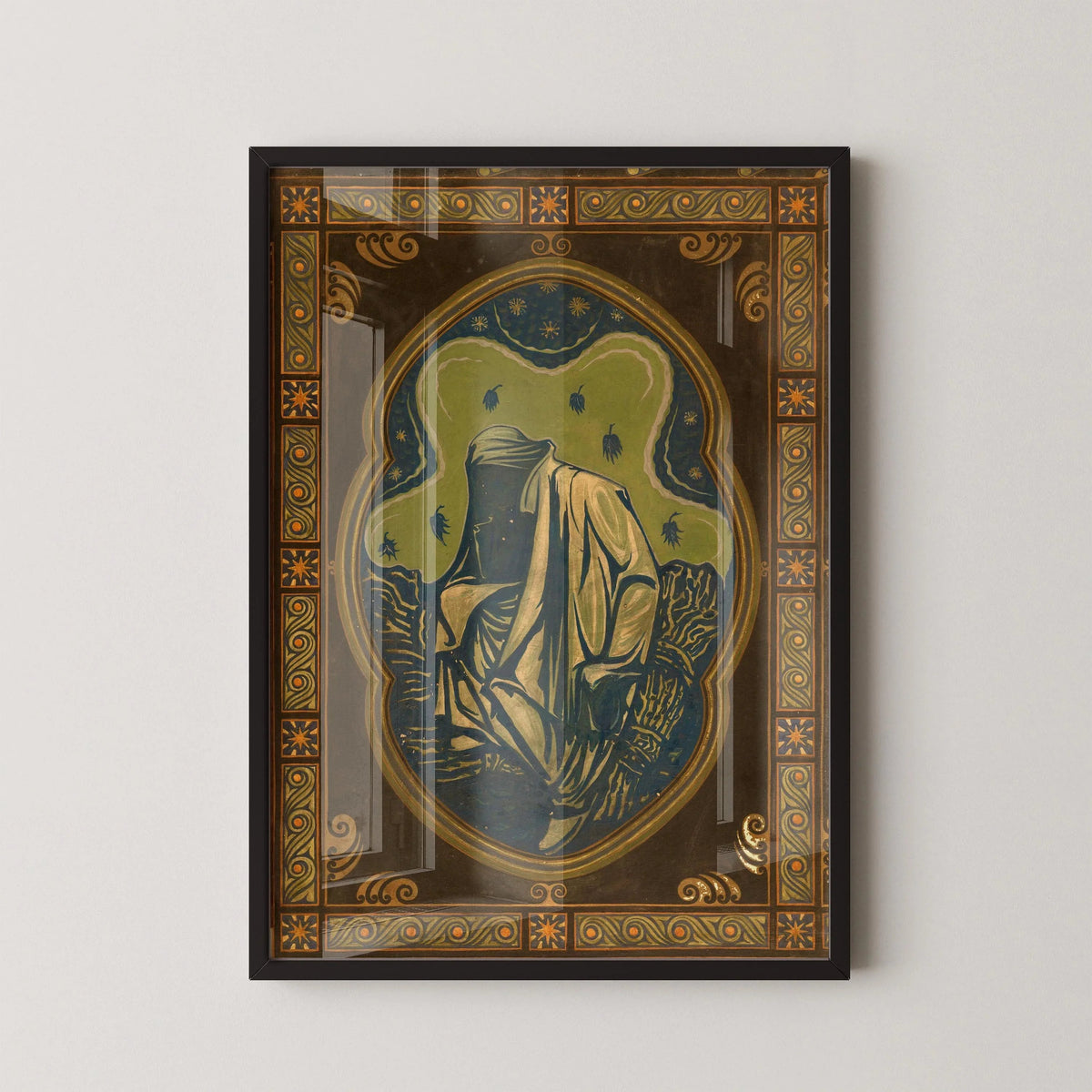 Richard Roland Holst 'Night' Giclee Print: Symbolist Art Nouveau