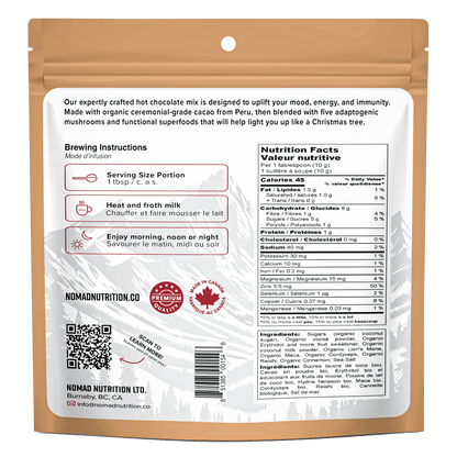 Adaptogenic Hot Chocolate