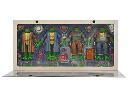 Figurines articulées pack de 4 Tortues Ninja: Gangster Turtles (Mirage Comics)