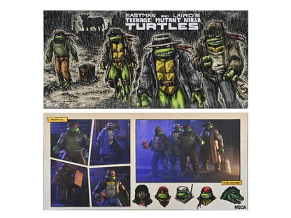 Figurines articulées pack de 4 Tortues Ninja: Gangster Turtles (Mirage Comics)