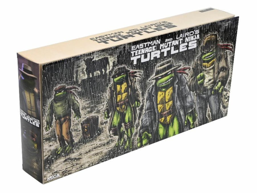 Figurines articulées pack de 4 Tortues Ninja: Gangster Turtles (Mirage Comics)