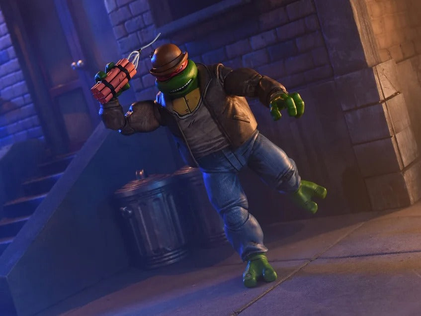 Figurines articulées pack de 4 Tortues Ninja: Gangster Turtles (Mirage Comics)
