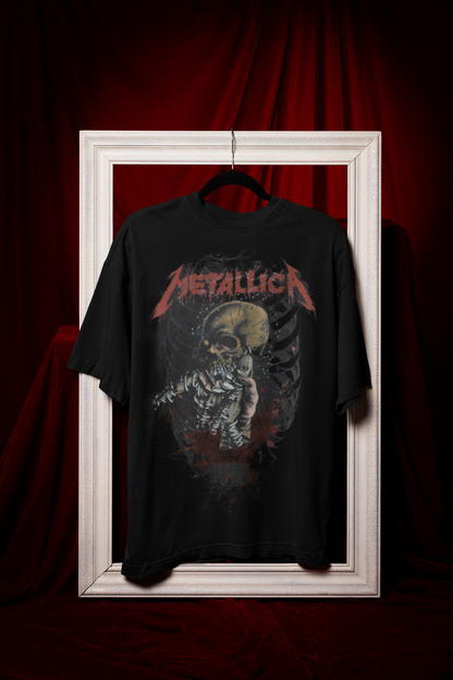 Metallica - T-shirt noir Alien Birth