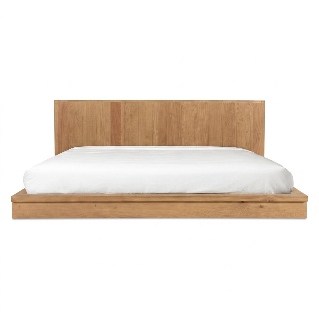 Parana Solid Wood Bed with Nightstands