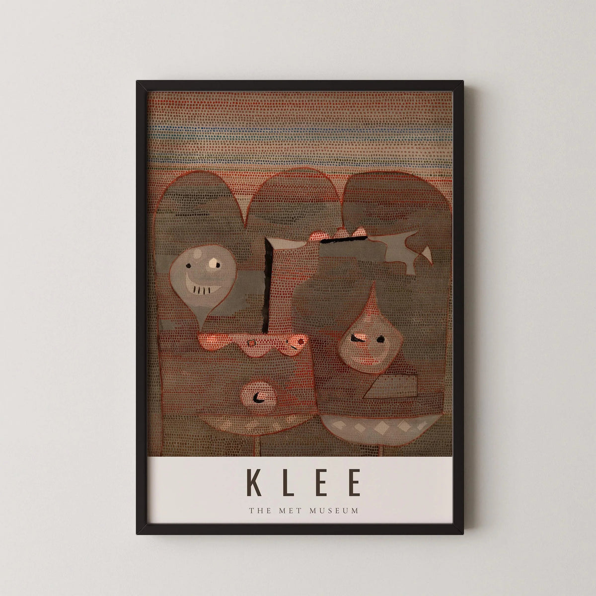Paul Klee - Barbarian Sacrifice | Modern Abstract Art (Available handframed or unframed)