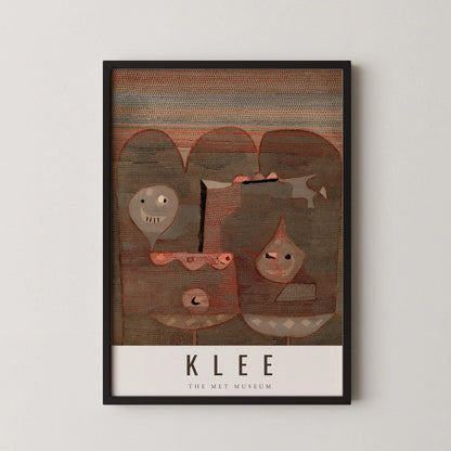 Paul Klee - Barbarian Sacrifice | Modern Abstract Art (Available handframed or unframed)