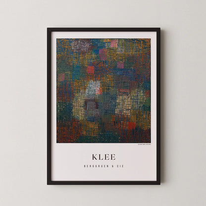 Paul Klee - Colours from a Distance | Modern Abstract Art (Available handframed or unframed)