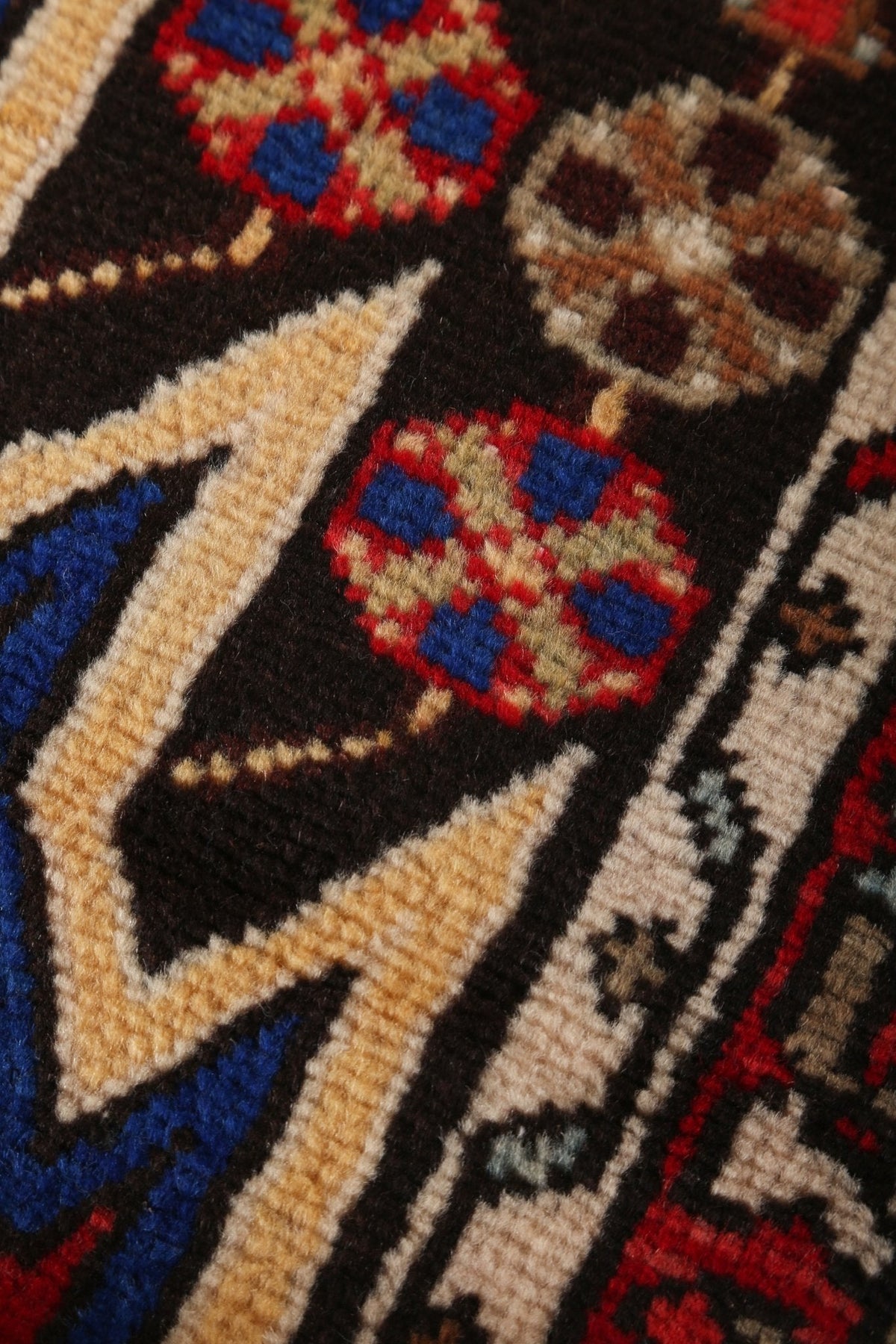 Persian Mazlaghan Rug | 2' 7" x 4' 2"