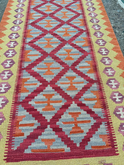 Persian Shiraz Kilim Runner Rug | 2' 9" x 6' 5"