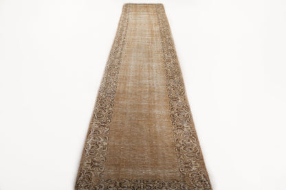 Persian Tabriz Runner Rug | 2' 9" x 14' 1"