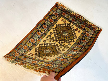 Persian Turkmen Rug | 2' 1” x 2' 11"