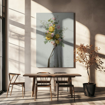 Wall art Yellow bouquet