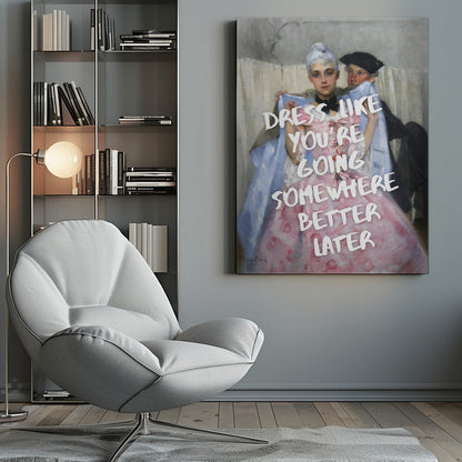 Wall art Dress for Success
