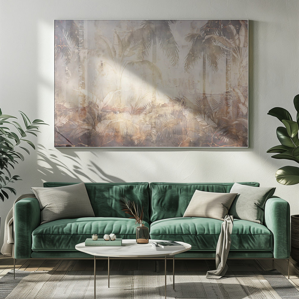 Wall art Jungle Leaves Art Illustration Wallart 45