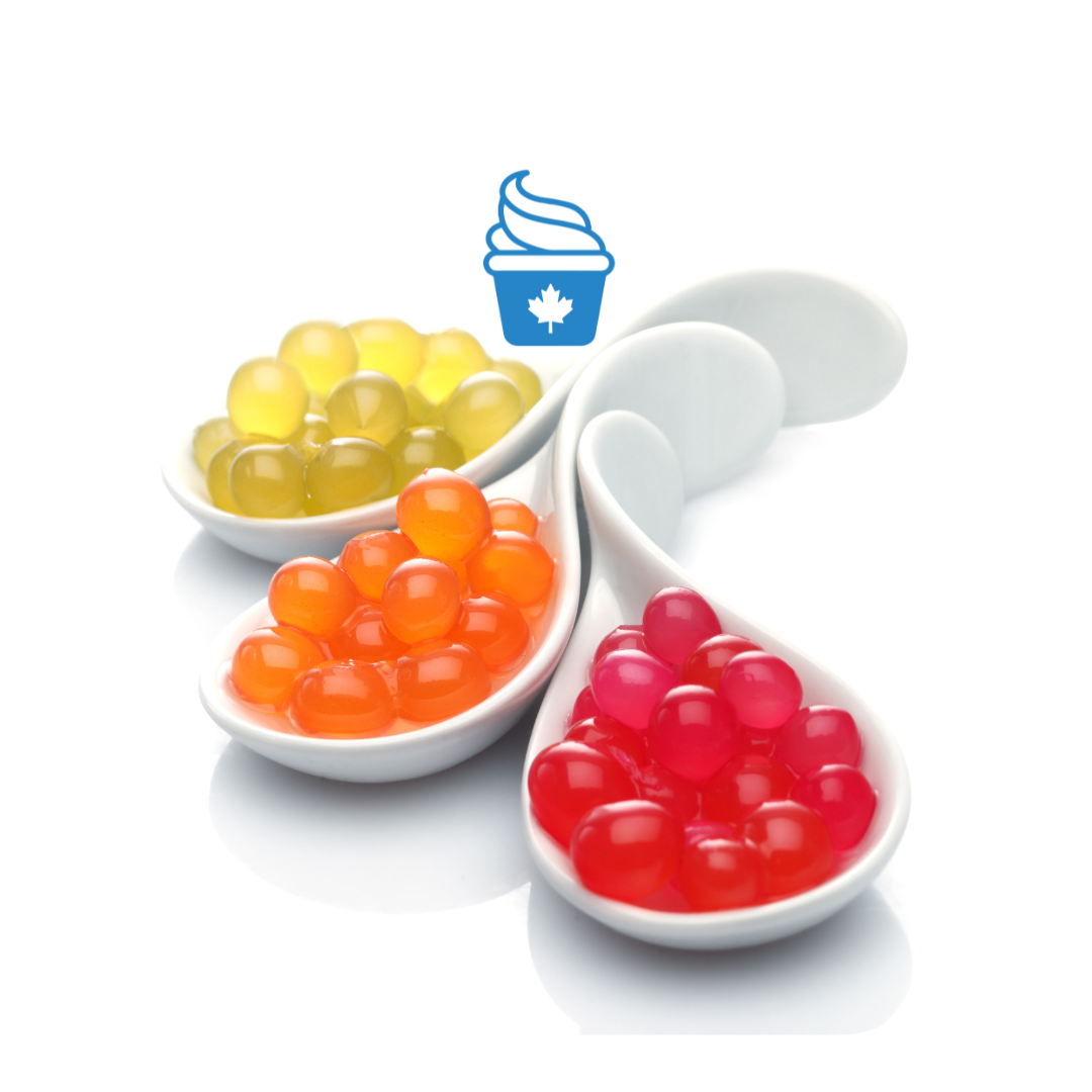 Billes Éclatantes de Tapioca Fraise Pure25 - Billes Éclatantes - Bossen - Canada - Livraison Gratuite au Canada pour les Commandes de Plus de 199 CAD
