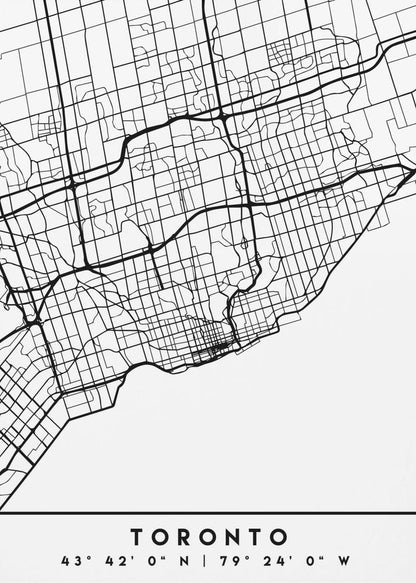 Wall art Black Maps 89 Canvas Wall Art