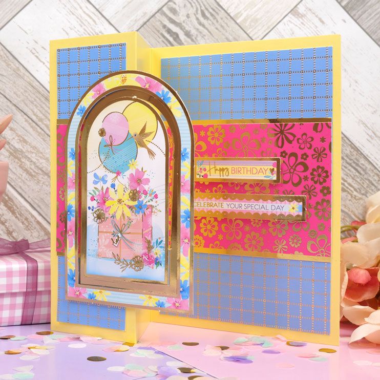 Papiers cartonnés Confetti Petals Adorable Scorable avec dorure
