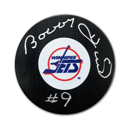 Bobby Hull Signed Winnipeg Jets Puck