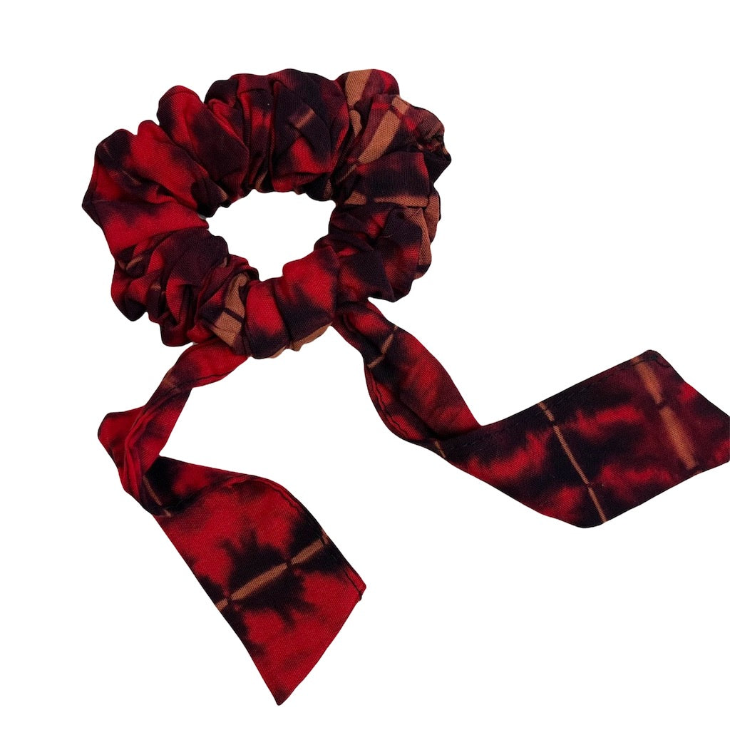 Tie Dye Scrunchie With Tail